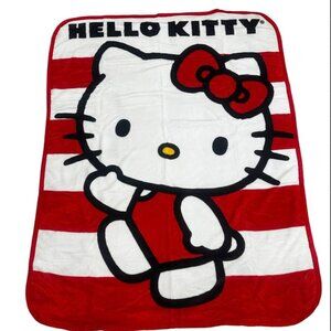 Hello Kitty Twin Plush Blanket